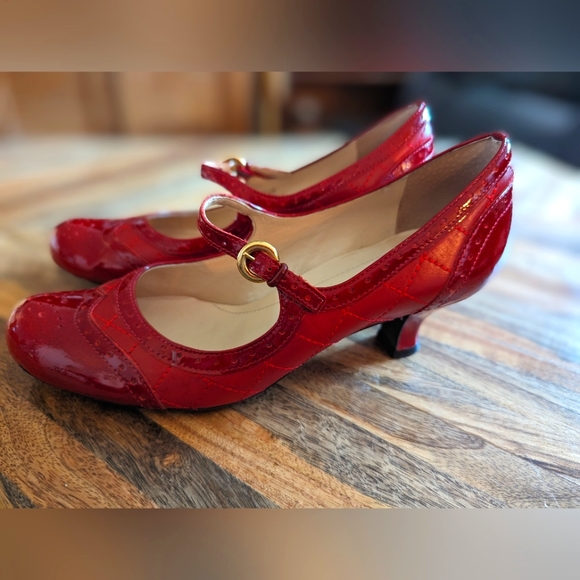 Franco Sarto | Shoes | Franco Sarto Red Patent Leather Maryjane W